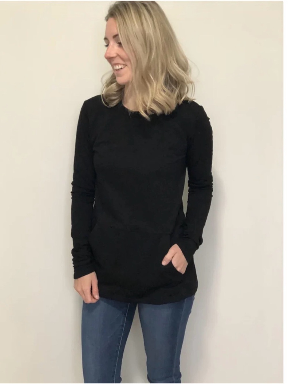 🇨🇦🇨🇦Blondie Apparel Hillside Sweater-Black